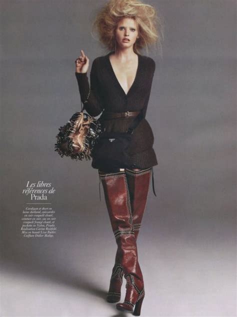 Boot Lady Teri Fashion Vogue Paris Editorial Vogue Paris