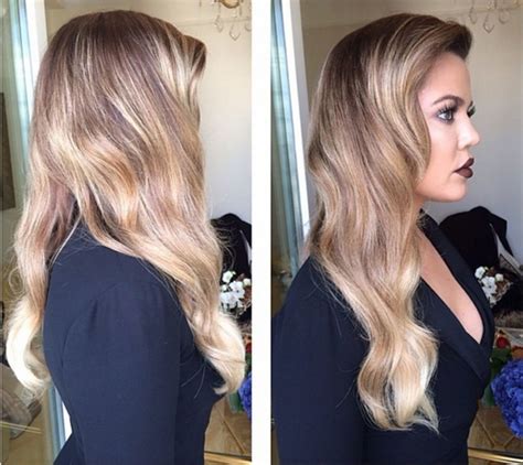 As a result, her hair looks stronger and healthier. Khloe Kardashian Debuts a New Hair Color Just in Time for ...