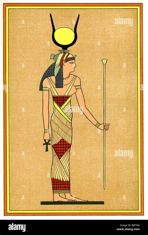In Ancient Egyptian Mythology Isis Was The Great Mother Goddess Stock