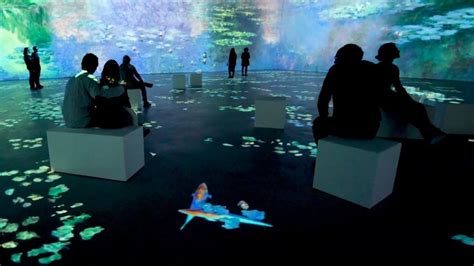 Lunivers De Monet Dans Une Exposition Immersive En 3d à Bruxelles