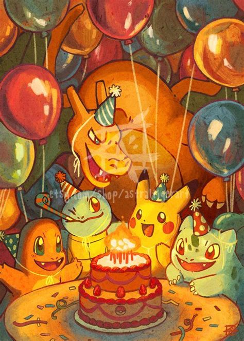 Pokémon Birthday Card Pokemon Birthday Card Pokemon Pokemon Birthday
