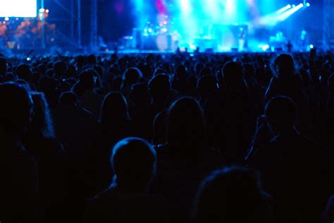 Audience Band Celebration Concert Crowd Event Festival Lights