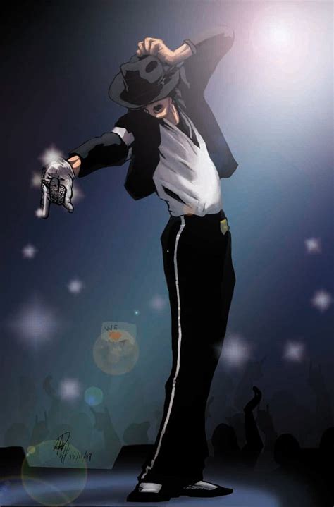Michael Jackson Billie Jean Anime Michael Jackson Dan Ando Jackson