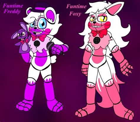 Funtime Freddy And Funtime Foxy By Shinysmeargle On Deviantart