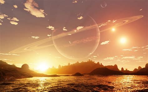 Sci Fi Sunset Wallpapers Top Free Sci Fi Sunset Backgrounds