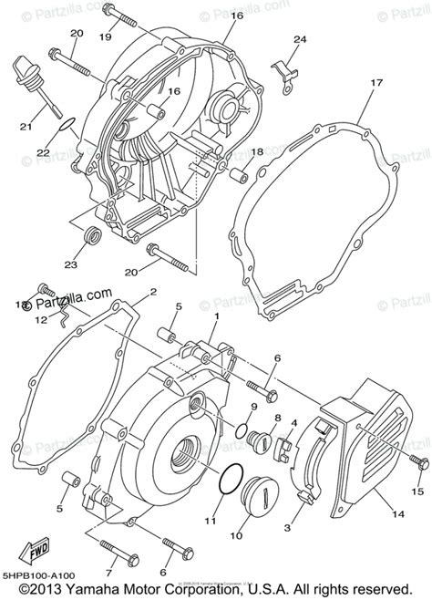 Yamaha Parts Diagrams
