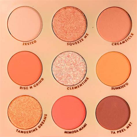 Colourpop Orange You Glad Shadow Palette Review And Swatches Glam