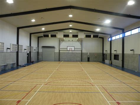 Structural Steel Gymnasiums For Schools Or Public Convention Centres