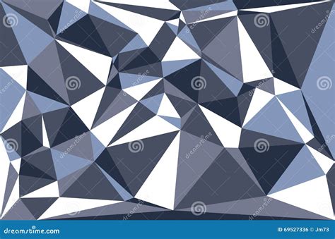 Triangle Polygonal Abstract Design Stock Vector Illustration Of