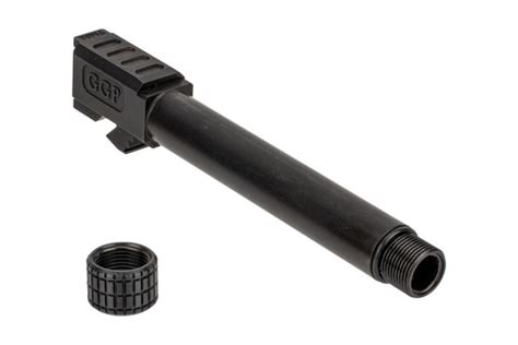 Grey Ghost Precision Threaded Barrel For Glock 17 Gen5 Black Nitride