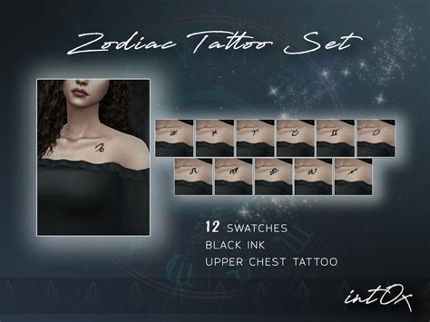 50 Custom Content Tattoos For The Sims 4 Cc Tattoo Mods