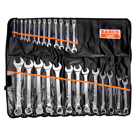 Bahco 111m26t 6mm 32mm Flat Combination Wrench Set 26 Pieces