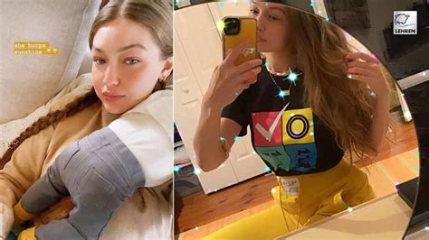 Gigi Hadid Shares First Selfie With Baby Zigi On Instagram