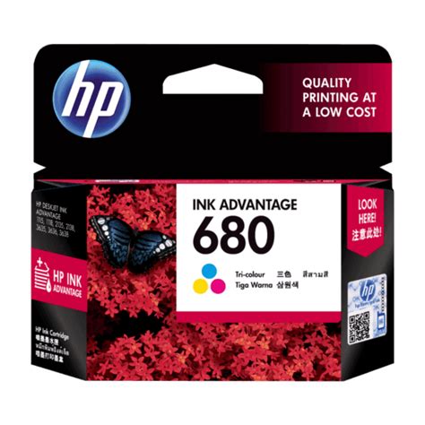 Customer Reviews Hp 680 Tri Color Original Ink Tinta Advantage
