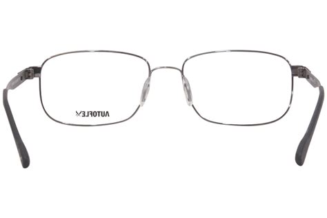 flexon eyeglasses frame men s autoflex 112 003 dark gunmetal 58 17 150 xl fit