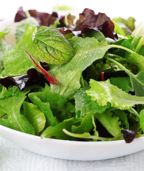 Mixed Fresh Salad Leaves Fill Your Plate Blog