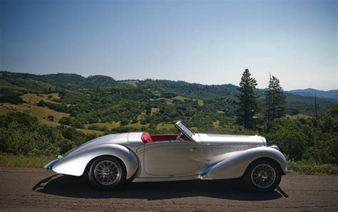 The 1938 Delahaye 135 Ms Sports Roadster Powered By A 35l Six