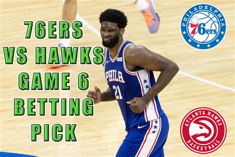 They have won five of their last six away from home. 76ers vs. Hawks NBA Game 6 Pick, Prediction (June 18, 2021) - Crossing Broad