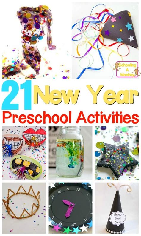 21 New Year Activities For Preschool And Older Kids Too New Years
