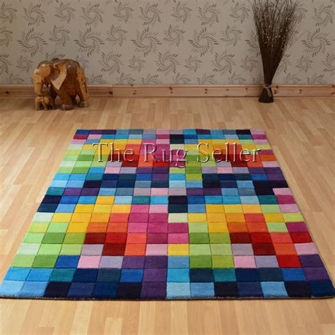 Funk Rugs Multi Coloured Pure Wool Free Uk Delivery Vibrant Rugs