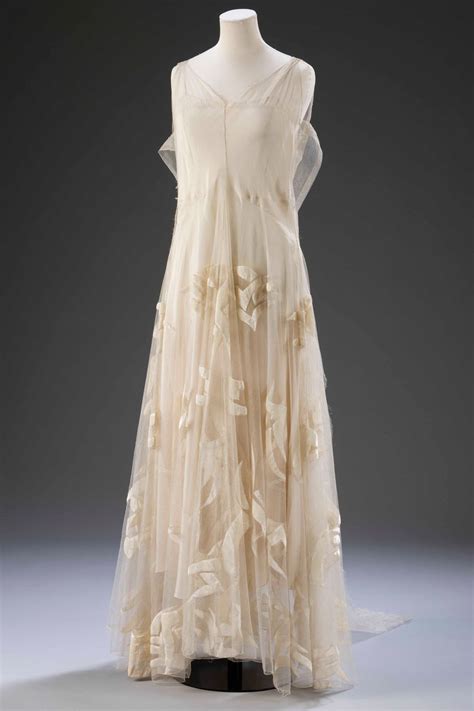 Vionnet Gown 1935 Sukienki Suknie Moda