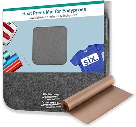Heat Press Mat With Teflon Sheet For Cricut Easypress