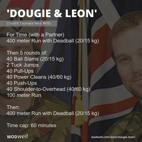 Dougie And Leon Workout Crossfit Taumata Hero Wod Wodwell