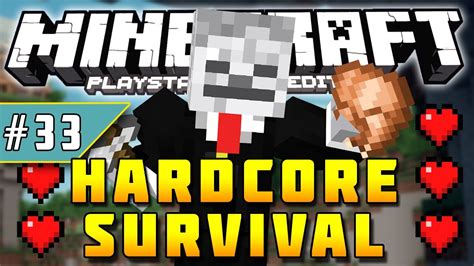 Minecraft Ps3 Hardcore Survival Part 33 Zombie Feet Youtube