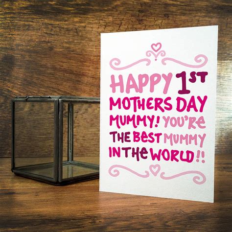 We did not find results for: happy first mothers day card by a is for alphabet | notonthehighstreet.com