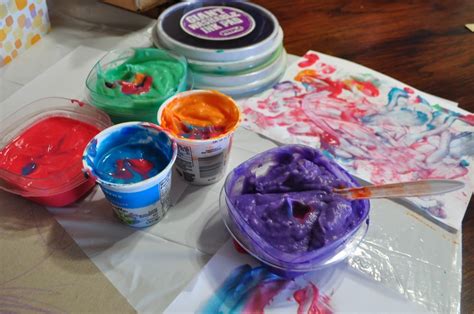 Mom Daughter Style Diy Finger Paint