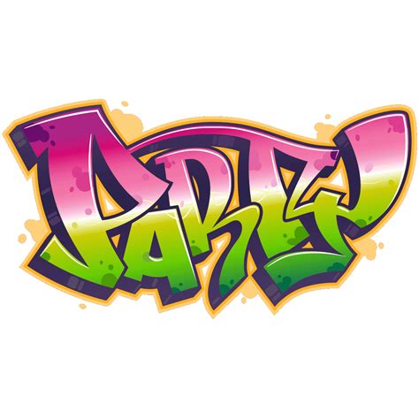 Graffiti Sticker Png Free Logo Image