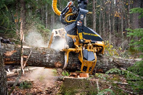 Tigercat Launches The 534 Harvesting Head For Wheel Carriers