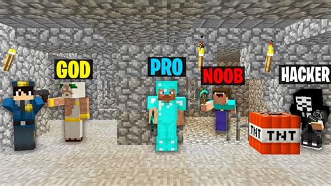 Minecraft Battle Noob Vs Pro Vs Hacker Vs God Escape From Prison