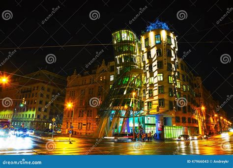 Nationale Nederlanden Building In Prague Czech Republic Editorial