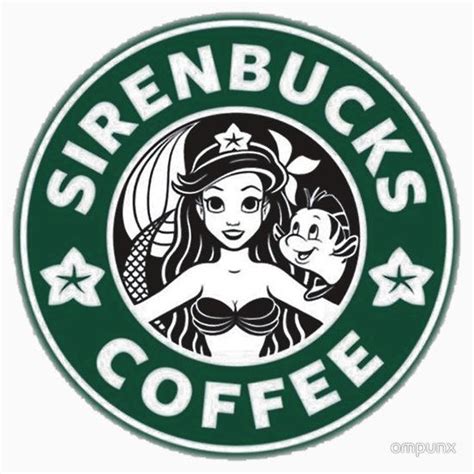 Ariel Mermaid Starbuck Disney Princess Con Imágenes Logotipo De