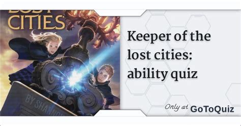 Keeper Of The Lost Cities Ability Quiz