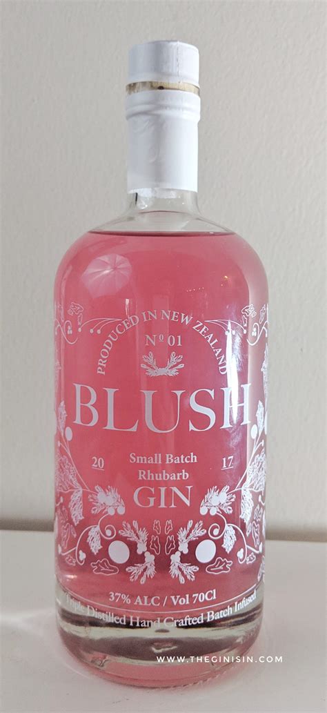 Blush Gin Small Batch Rhubarb Gin Review And Rating The Gin Is In