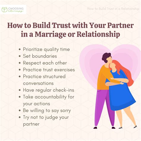 How To Build Trust In A Relationship Tips