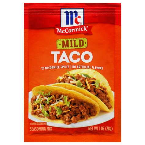 Save On Mccormick Taco Seasoning Mix Packet Mild Order Online Delivery
