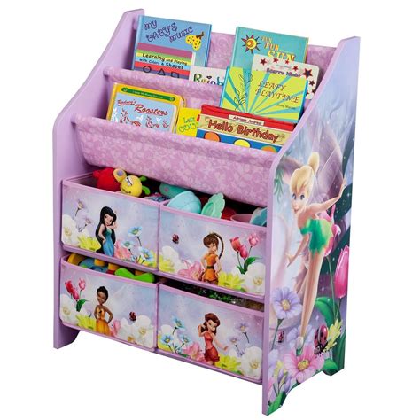 Disney Princess Book And Toy Organizer Perfect For Storing Magazines