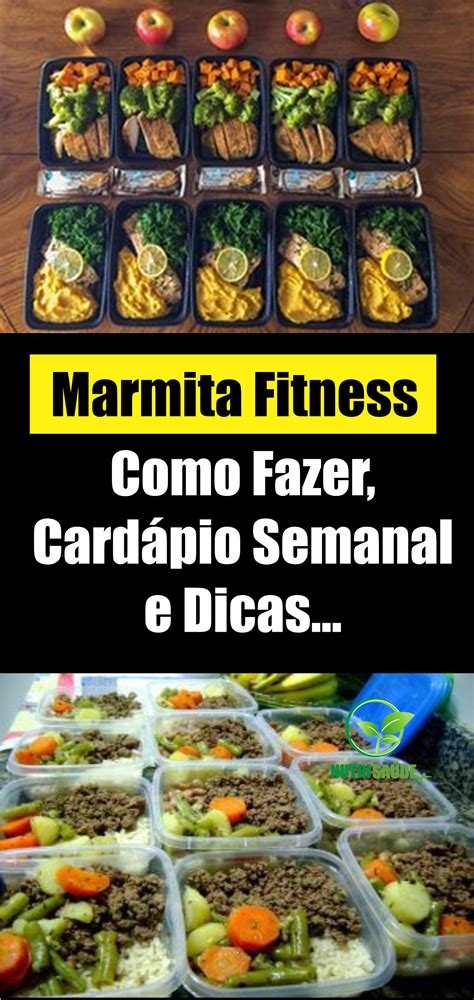 Marmitas Fit Cardápio Simples Para Emagrecer Food Beef Carbs