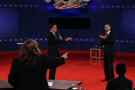 Obama And Romney Turn Up The Temperature At Their Second Debate The