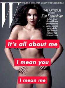 Kim Kardashian Naked On W Magazine Cover Today Entertainment