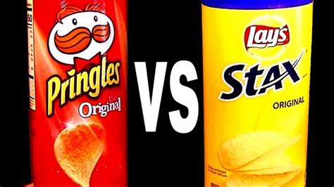 Comparison Between Lays Stax With Pringles