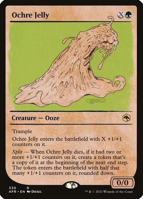 Ochre Jelly · Adventures In The Forgotten Realms Afr 330 · Scryfall