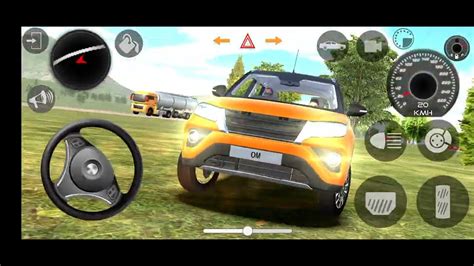 New 2023 Yellow Car Game Brezza Top Speed And Mountain Drive Stunt Game