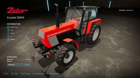 Zetor Crystal V Fs Farming Simulator Mod Fs Mod