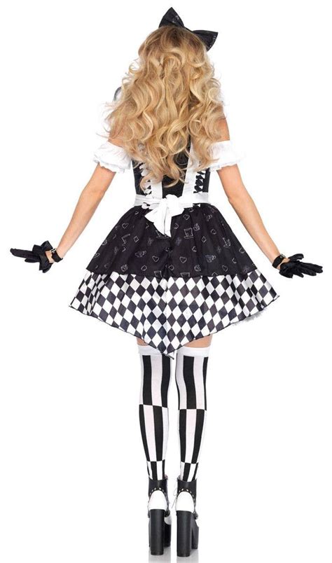 Dark Alice In Wonderland Costume Womens Halloween Costumes