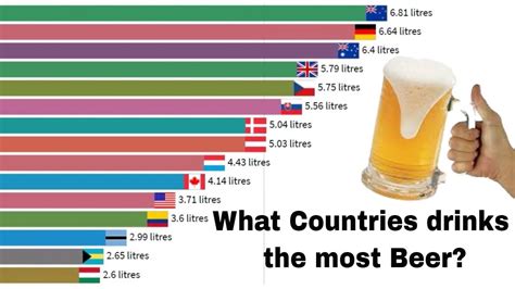Top Countries That Drinks The Most Beer In The World Insight Youtube