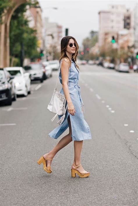 7 Drool Worthy Ways To Style A Denim Dress For All Seasons